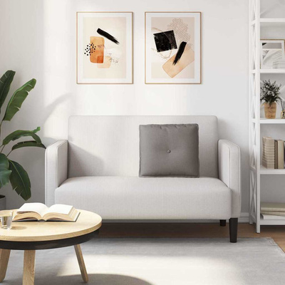 Poduszka na plecy Ciemnoszary 50 x 19 x 45 cm tkanina
