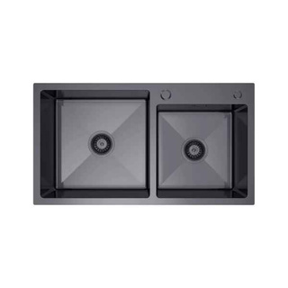 Zlewozmywak stalowy ALEX grafit