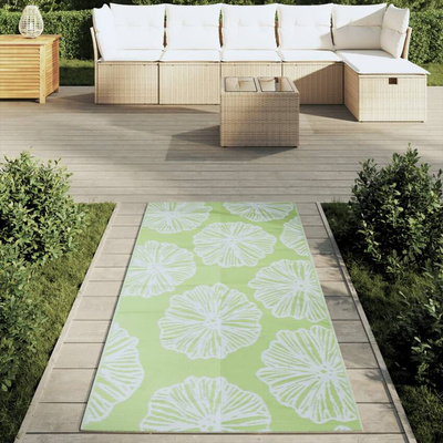 vidaXL Dywan zewnętrzny, zielony, 80x150 cm, PP model standard