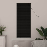 Żaluzja wenecka Czarny 150 x 60 cm 25 mm PVC