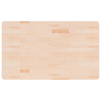 Blat do łazienki, 100x60x1,5 cm, surowe lite drewno