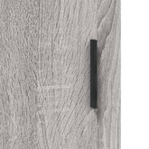 vidaXL Biurko, szary dąb sonoma, 140x50x75 cm, materiał drewnopochodny