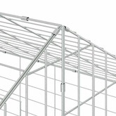 Klatka dla królika Srebrny 600 x 78 x 78 cm Stal Galwanizowana