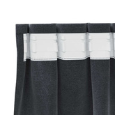 Zasłony zaciemniające 2 pcs Jasnoszary 140 x 175 cm Aksamit