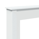 Obudowa kominka, biała, 75x20x87,5 cm, materiał drewnopochodny