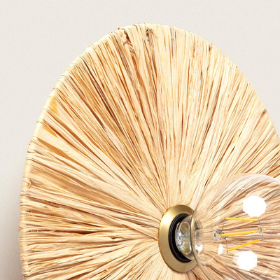 Kinkiet Boho Bordo 35cm E27 Talerz Abruzzo Kinto