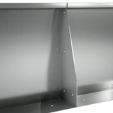 Mur oporowy 6 szt. 100 x 12 x 40 cm Stal ocynkowana srebrny