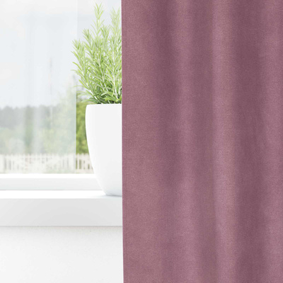 Zasłony zaciemniające 2 pcs Ciemny Róż 140 x 225 cm Aksamit