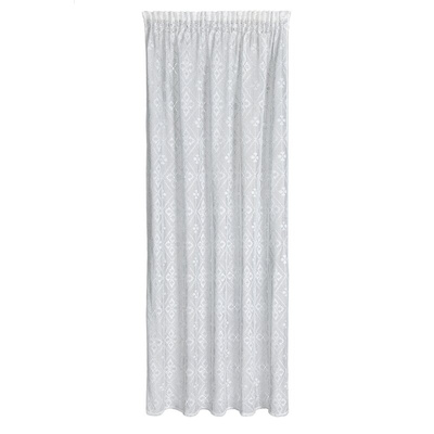 Zasłona Nela biała 140x270