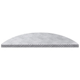 Stopień Półksiężyc 5 pcs Srebrny 60 x 18 x 2,5 cm Aluminium