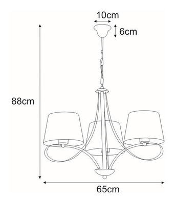 Lampa wisząca K-4070 z serii IRMA KAJA
