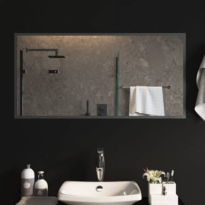 vidaXL Lustro łazienkowe z LED, 100x50cm