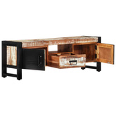 vidaXL Szafka pod TV, 120 x 30 x 40 cm, lite drewno odzyskane