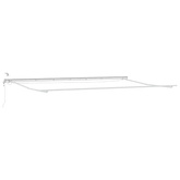 Rama markizy Ze LED Lights Biały 600 × 300 cm Aluminium