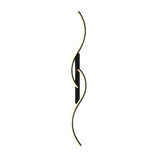 Kinkiet LED Abigali Persi 16W 60 cm czarny