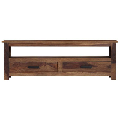 vidaXL Szafka pod TV, 118x30x40 cm, lite drewno sheesham