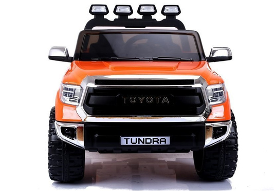 Auto na Akumulator Toyota Tundra Dla Dzieci Światła LED MP3 Pomarańczowa