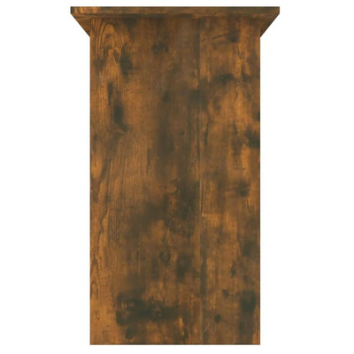 vidaXL Biurko, przydymiony dąb, 80x45x74 cm, materiał drewnopochodny