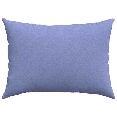 Poduszki na sofę 2 pcs Niebieski dżins 70 x 50 cm tkanina