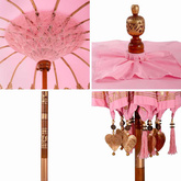 Baliński Parasol Różowy 215 x 215 x 260 cm
