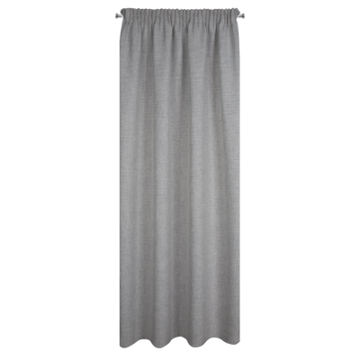 Zasłona Jula popielata 140x270
