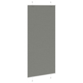 Roleta plisowana antracytowa 90x200 cm Szerokość tkaniny 89,4cm