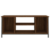 vidaXL Szafka pod TV, brązowy dąb 102x35x45 cm materiał drewnopochodny