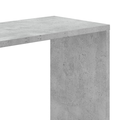 5-poziomowy regał, szarość betonu, 80,5x23,5x162,5 cm