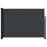 Rozkładany boczny markiz Czarny 300 x 170 cm Poliester