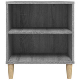 vidaXL Szafka pod TV, szary dąb sonoma, 102x44,5x50 cm