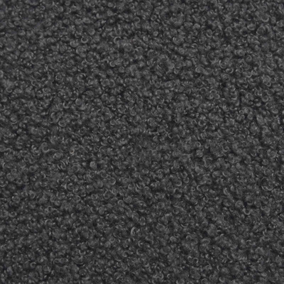ławka Gładki ciemnoszary 80 x 40 x 46 cm Bouclé