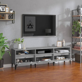 Szafka pod TV, szarość betonu, 150x30x44,5 cm vidaXL