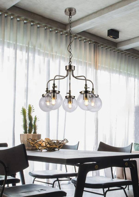 Lampa sufitowa Candellux Ballet 35-70876 E27 patyna