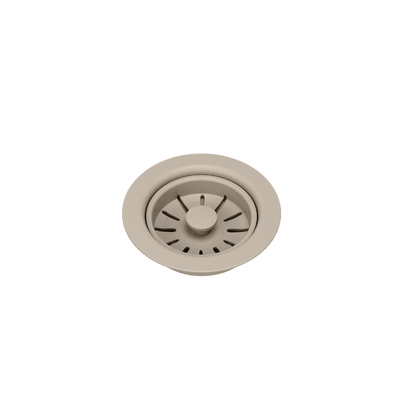 Odpływ zatyczkowy 3 1/2" z syfonem 1-komorowy Power Colour river sand (GRANIT-pionowy), save space (12PB3-P2A-BE)
