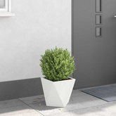 Donica Biały 30 x 30 x 30 cm Stal