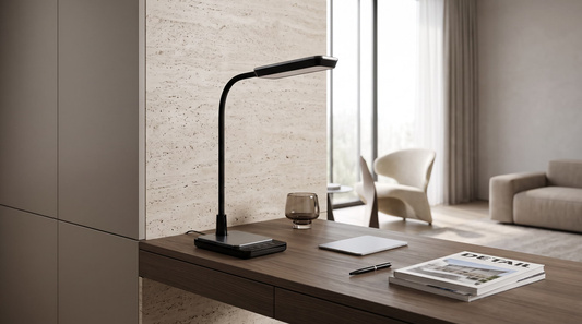 Lampka biurkowa K-BL1027 CZARNY z serii IKA