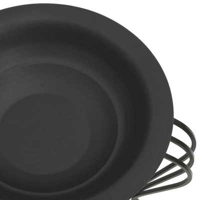 Palenisko z pogrzebaczem, 49 cm, stal vidaXL
