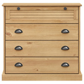 vidaXL Komoda VIGO, 80x40x76 cm, lite drewno sosnowe