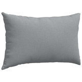 Poduszki na sofę 2 pcs Jasnoszary 50 x 30 cm tkanina