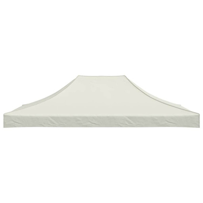 vidaXL Dach do namiotu imprezowego, 4 x 3 m, kremowy, 270 g/m²