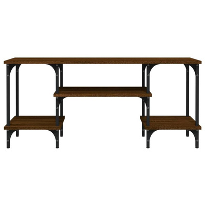 vidaXL Szafka pod TV, brązowy dąb, 102x35x45,5 cm
