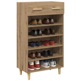 Szafka na buty 60 x 35 x 105 cm Materiał drewnopochodny
