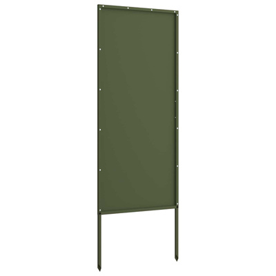 Ekran zapewniający prywatność w ogrodzie oliwkowy 50 x 140 cm
