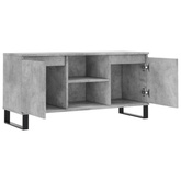 vidaXL Szafka pod TV, szarość betonu, 104x35x50 cm