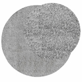 vidaXL Dywan z długim włosiem PAMPLONA, szary, Ø 200 cm