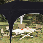 Namiot imprezowy rozkładany 575 x 288 x 245 cm antracytowy