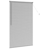 Żaluzje weneckie Srebrny 175 x 105 cm Aluminium