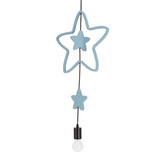 Trio shs p lampa wisząca czarny 3x20W E27 iq kids złoty+różowy+niebieski