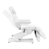 Elektryczny fotel kosmetyczny SILLON CLASSIC 2 silniki pedi biały 148288