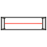 Rama do stołu roboczego, czerwono-czarna, 170x50x79 cm, metal